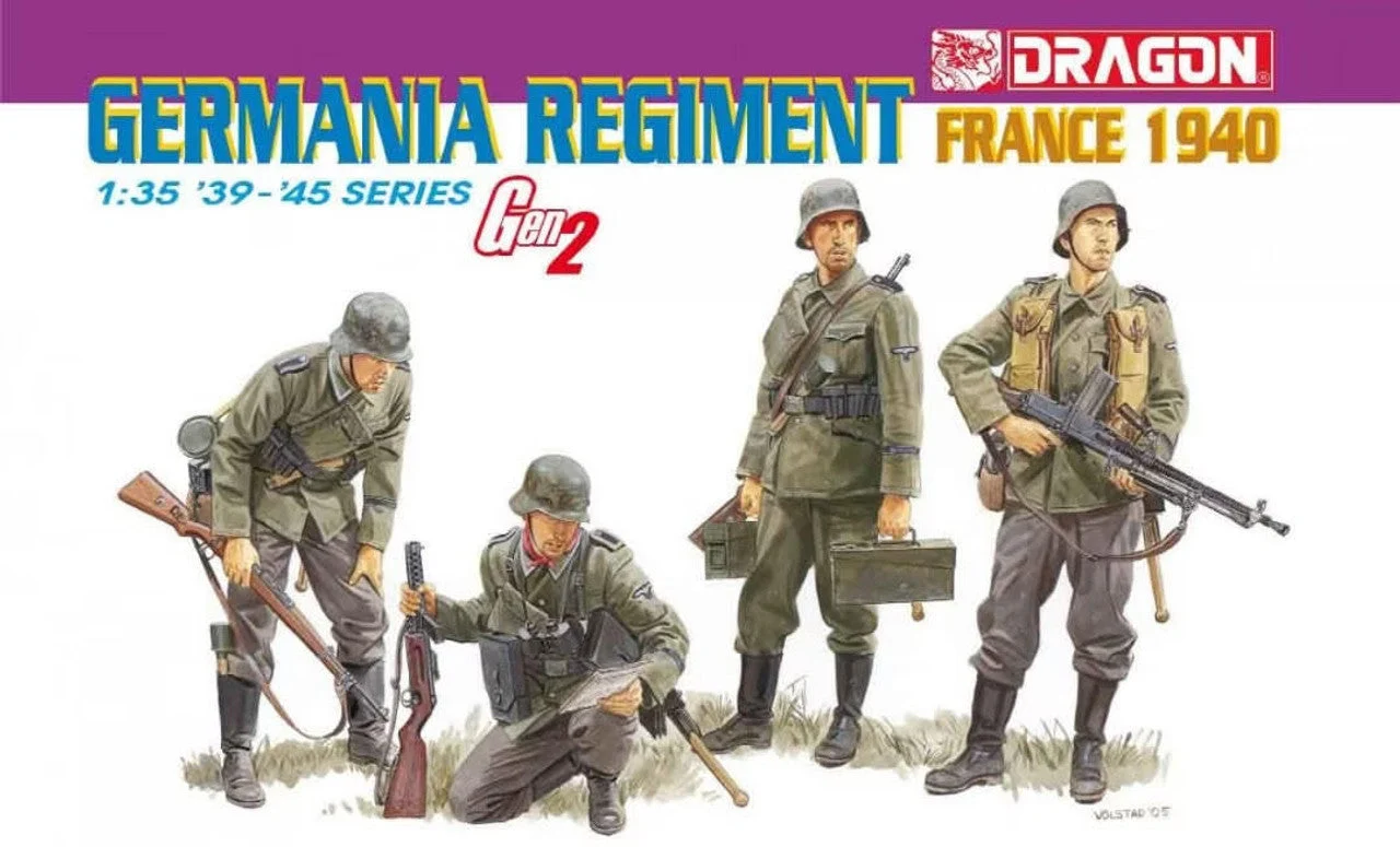Dragon 1/35 Dragon GERMANIA REGIMENT (FRANCE 1940)