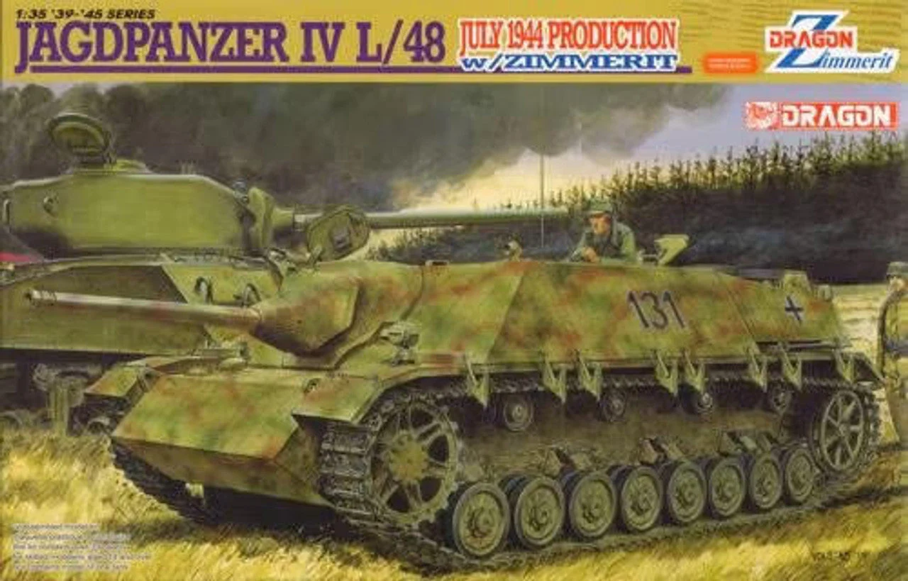 Dragon 1/35 Dragon JAGDPANZER IV L/48 w/ZIMMERIT