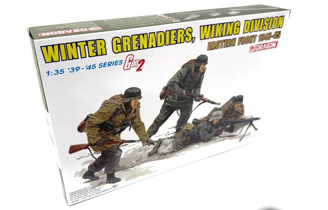 Dragon 1/35 Dragon WINTER GRENADIERS WIKING DIV Eastern Front 1943-45 Figure Set