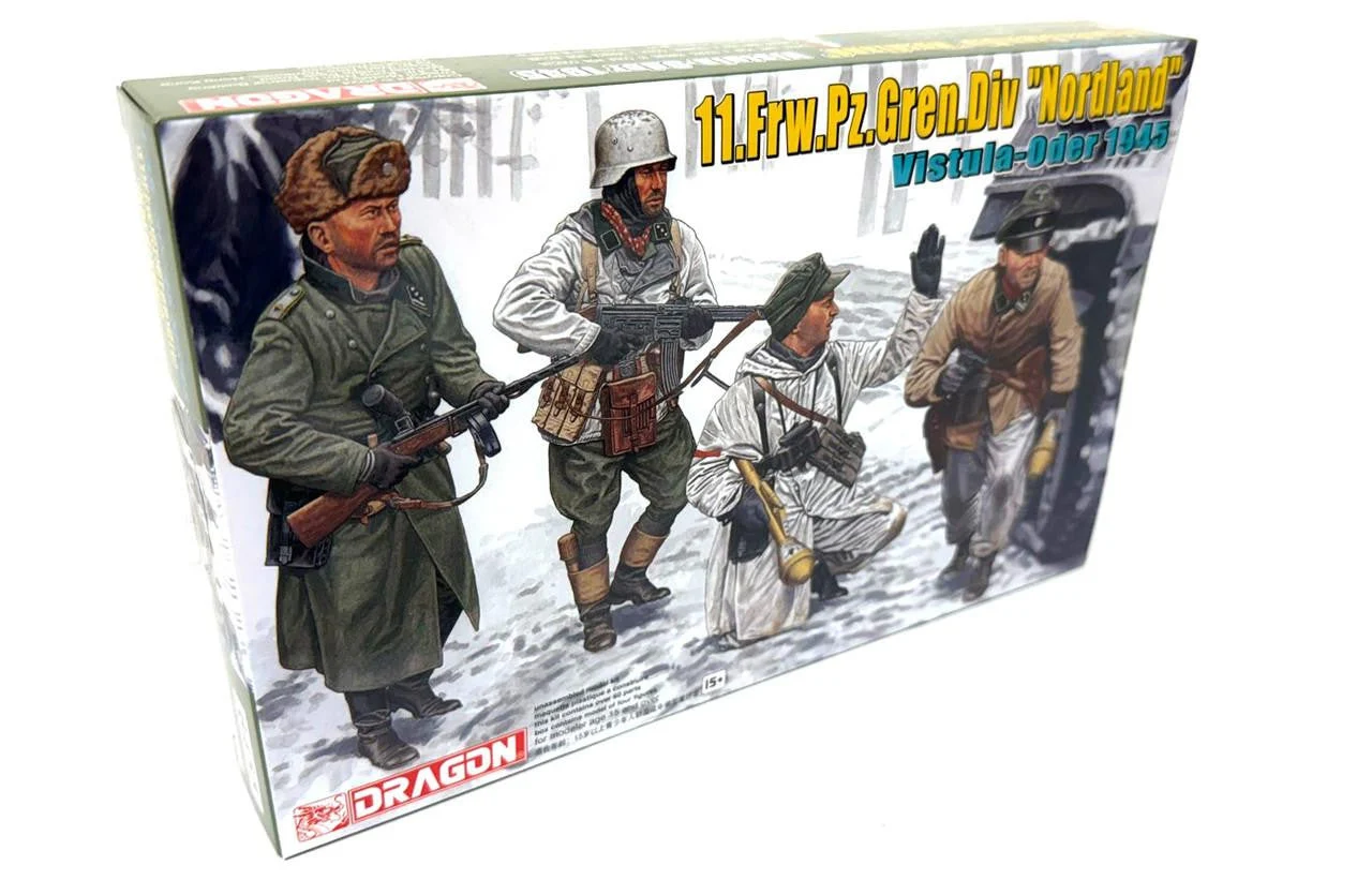 Dragon 1/35 FRW.PZ.GREN.DIV NORDLAND Figure Set