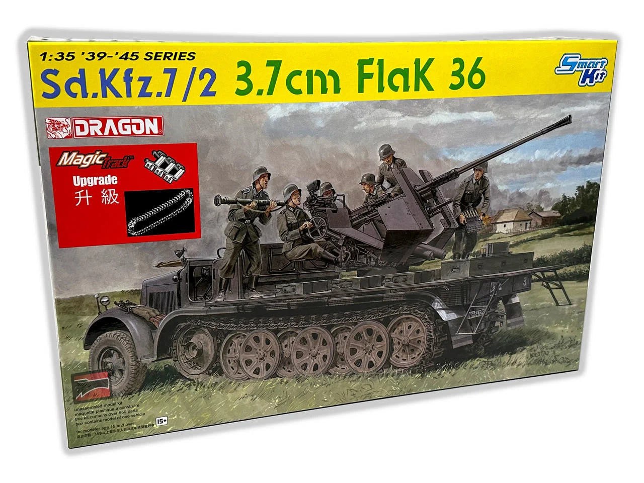 Dragon 1/35 Dragon Sd.Kfz.7/2 3.7cm FlaK 36