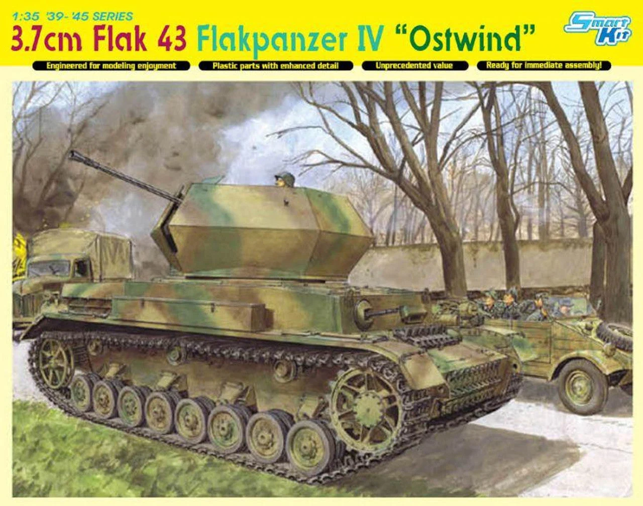 Dragon 1/35 Dragon 3.7cm FLAKPANZER IV OSTWIND