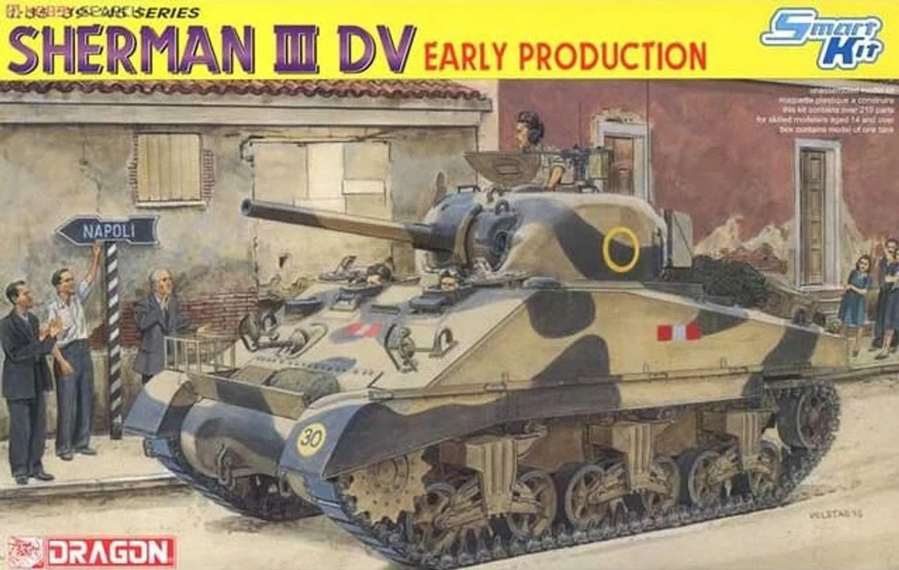 Dragon 1/35 Dragon SHERMAN III DV EARLY PRODUCTION