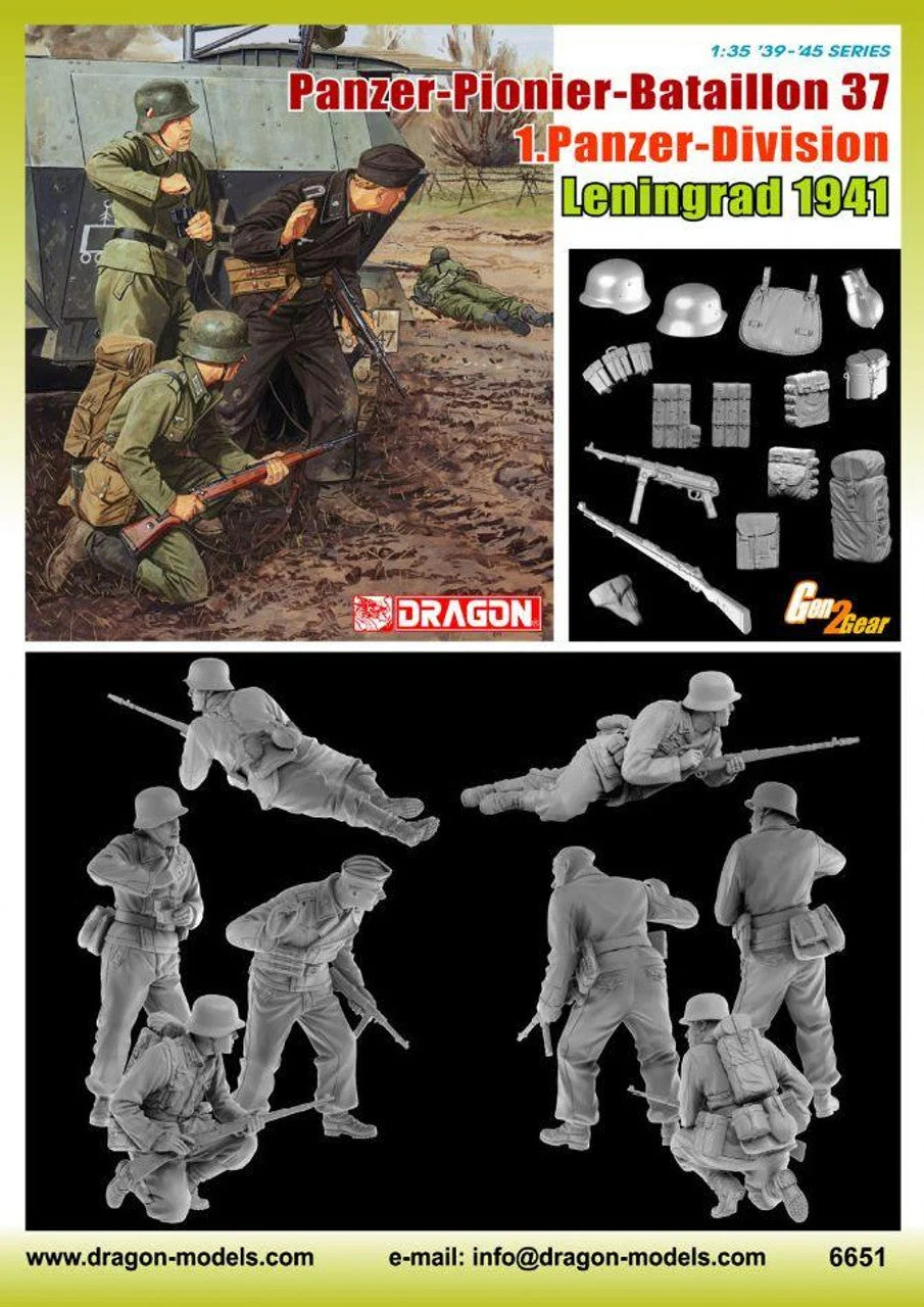 Dragon 1/35 Dragon PANZER-PIONIER-BATTAILLON 37
