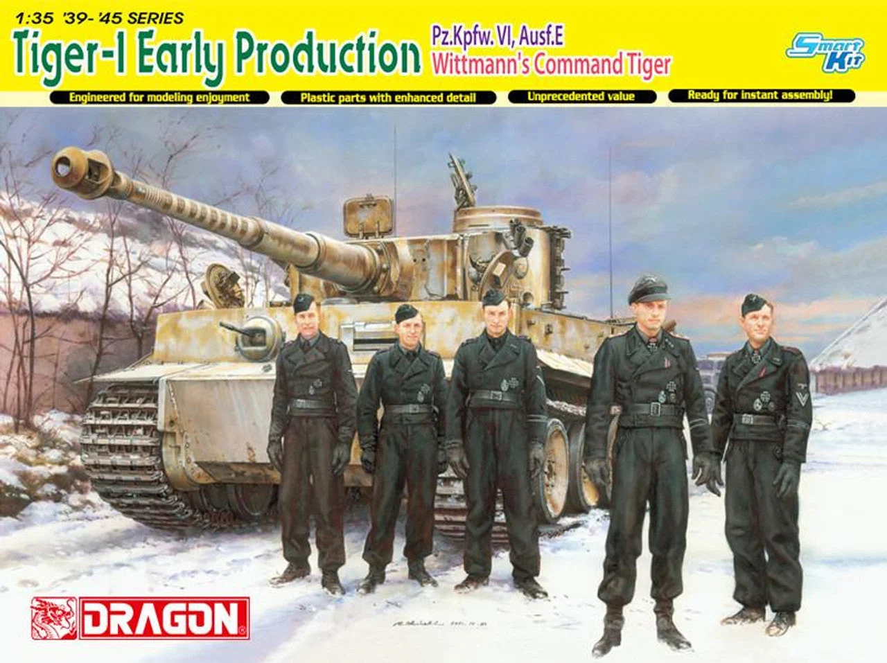 Dragon 1/35 Dragon TIGER I WITTMANN'S COMMAND TIGER