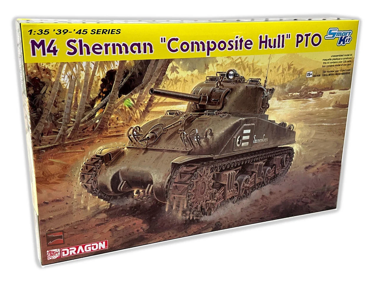 Dragon 1/35 Dragon Models M4 Sherman "Composite Hull" PTO