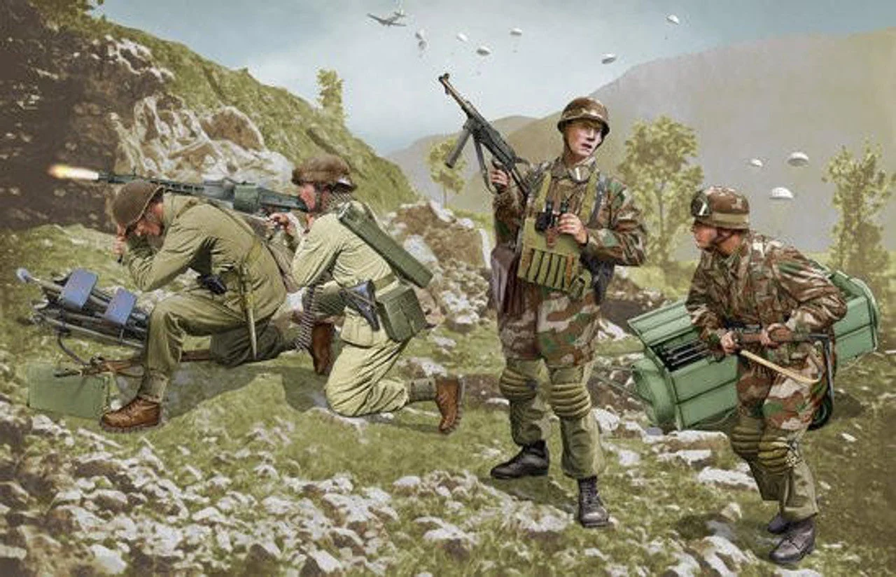 Dragon 1/35 Dragon GERMAN BRANDENBURG TROOPS Figure Set