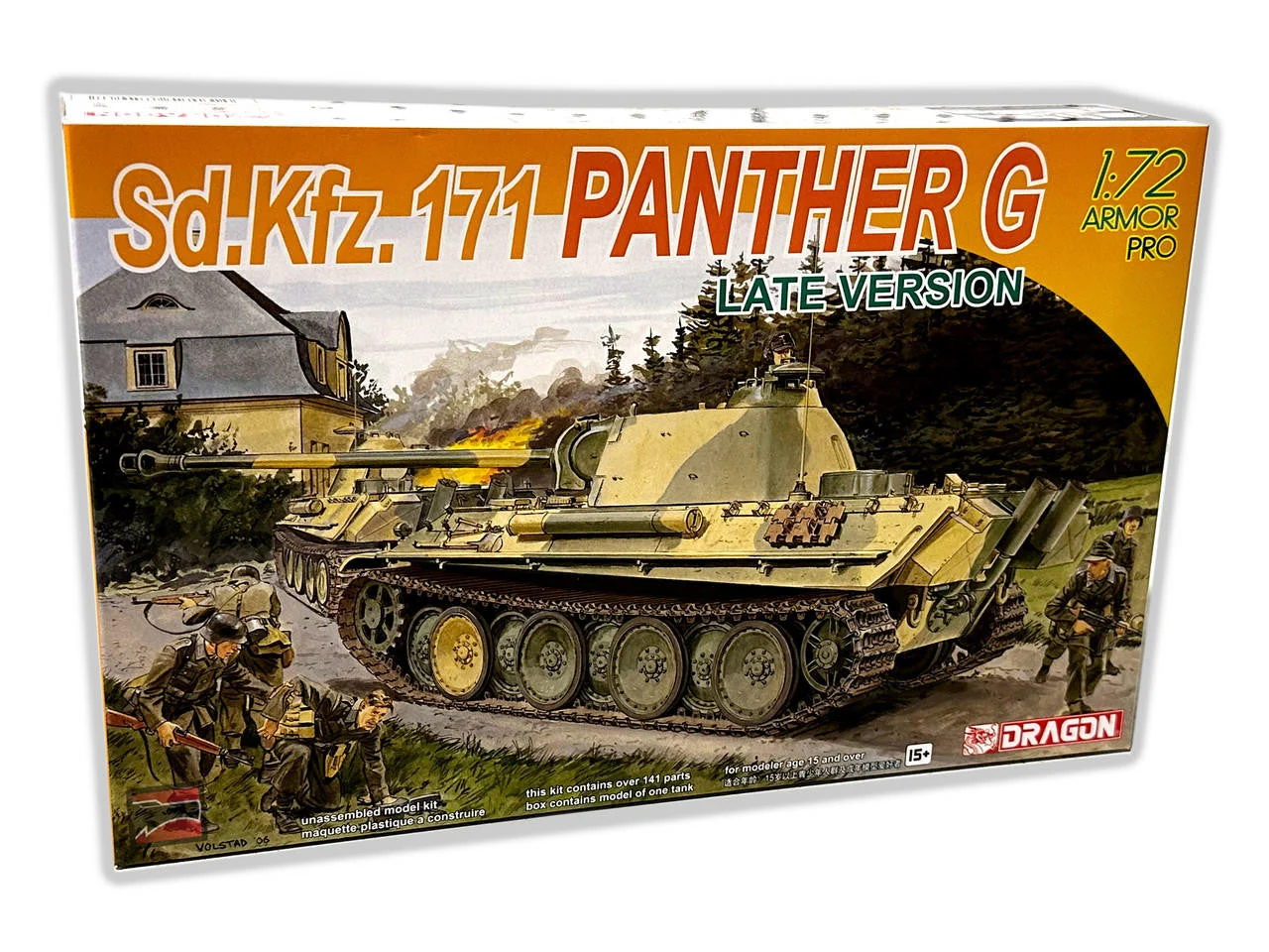 Dragon 1/72 Dragon Sd.Kfz.171 PANTHER G LATE VERSION