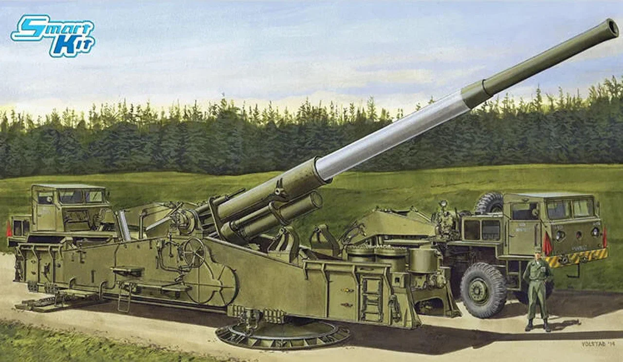 Dragon 1/72 Dragon M65 ATOMIC ANNIE GUN Heavy Motorized 280mm