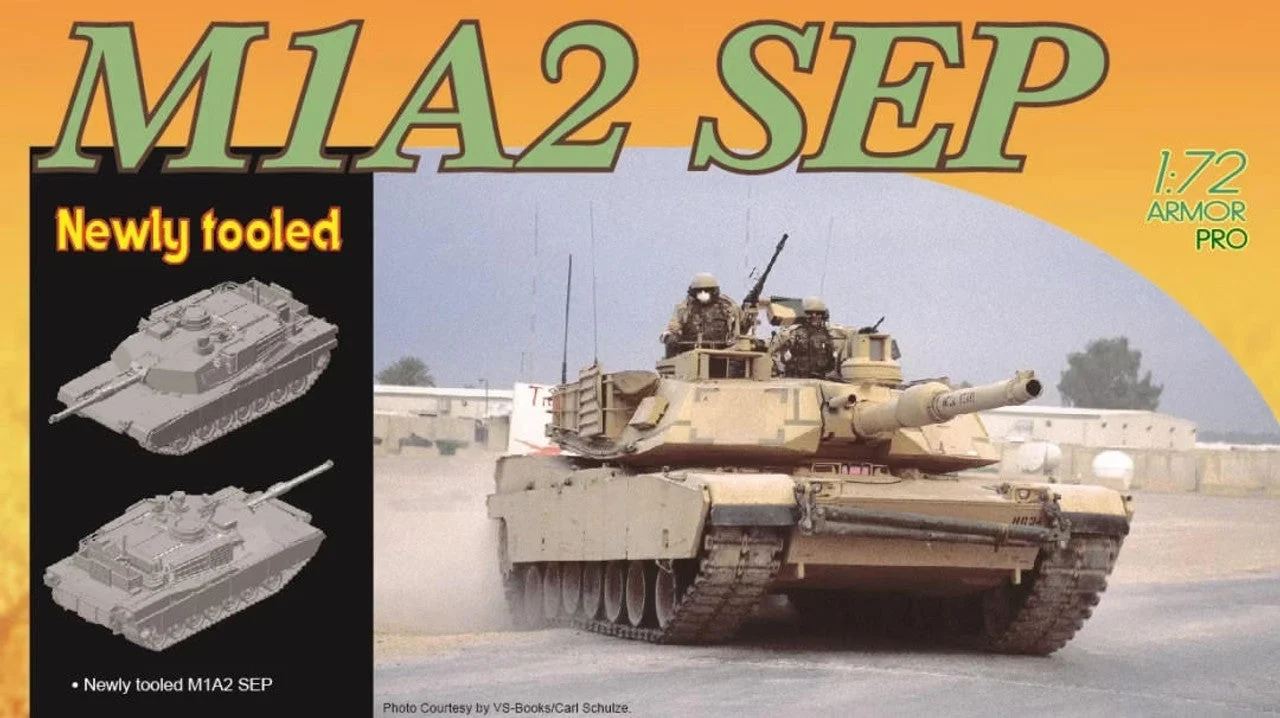 Dragon 1/72 Dragon M1A2 SEP Abrams