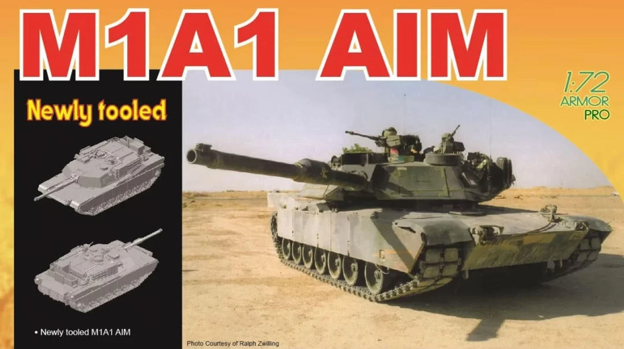 Dragon 1/72 Dragon M1A1 Abrams AIM
