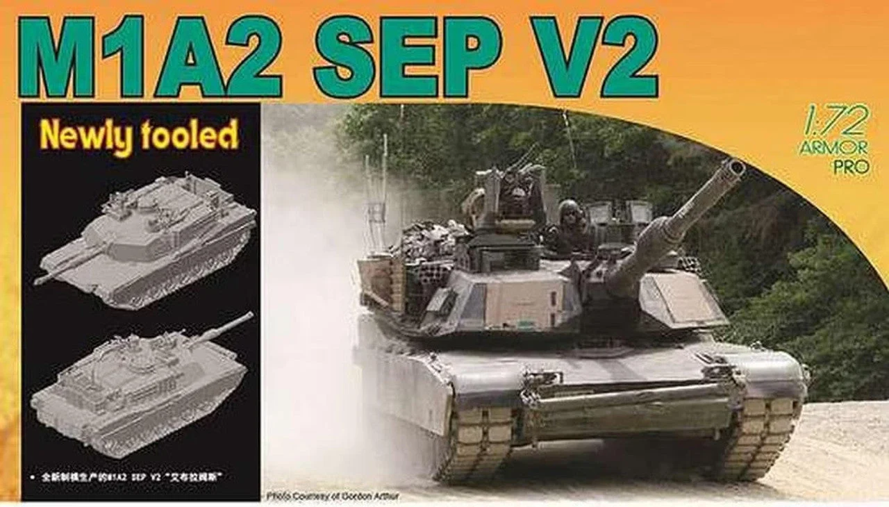 Dragon 1/72 Dragon M1A2 Abrams SEP V2