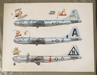 Don Greer Painting - B-29 Nose Arts