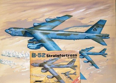 Don Greer Painting - B-52 Stratofortress in Action 1993