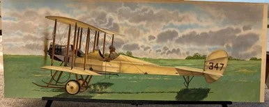 Don Greer Painting - BE2 in Action 1992