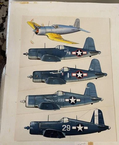 Don Greer Painting - Centerfold Artwork