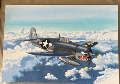 Don Greer Painting - F6F Hellcat in Action 2009