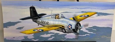 Don Greer Painting - FRF Wildcat in Action 1988