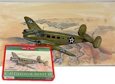 Don Greer Painting - from the Encore Model kit C-45 Expeditor #72102