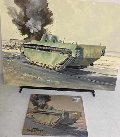 Don Greer Painting - LVT (4) Amtrac 2013