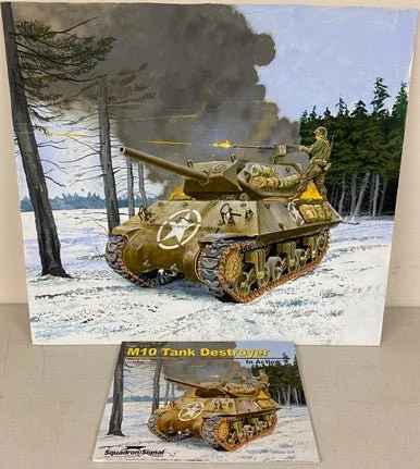 Don Greer Painting - M10 Tank Destroyer in Action 2015