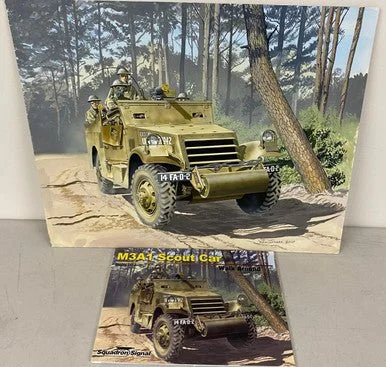 Don Greer Painting - M3A1 Scout Car Walk Around 2010
