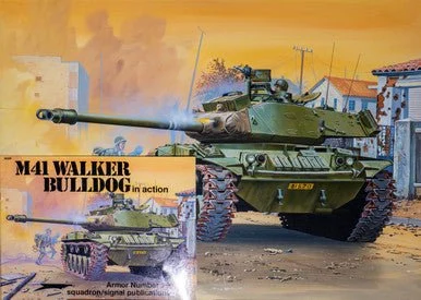 Don Greer Painting - M41 Walker BullDog in Action 1991