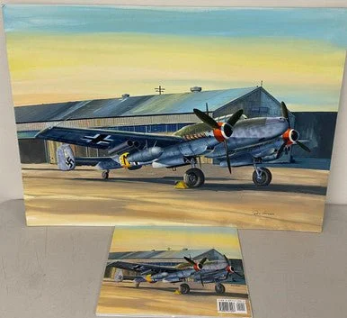 Don Greer Painting - Messerschmitt Bf 110G 2000