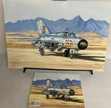 Don Greer Painting - MiG-21 Fishbed Pt. 1 Walk Around 2004
