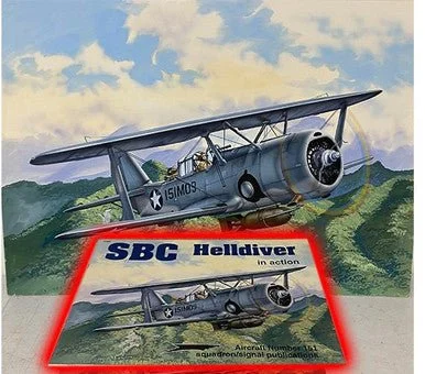 Don Greer Painting - Squadron Signal #1151,SBC Helldiver in Action 1995