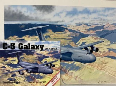 Don Greer Painting - Squadron Signal #1201, C-5 Galaxy in Action 2006