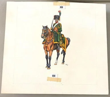 Don Greer Painting - Squadron/Rubins Waterloo Series 1973