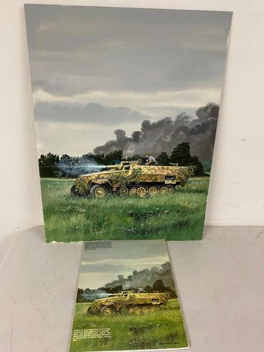 Don Greer Painting - SS Armor 1978