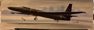 Don Greer Painting - U-2 Spyplane in Action 1988