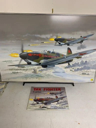Don Greer Painting - Yak Fighter in Action 1986