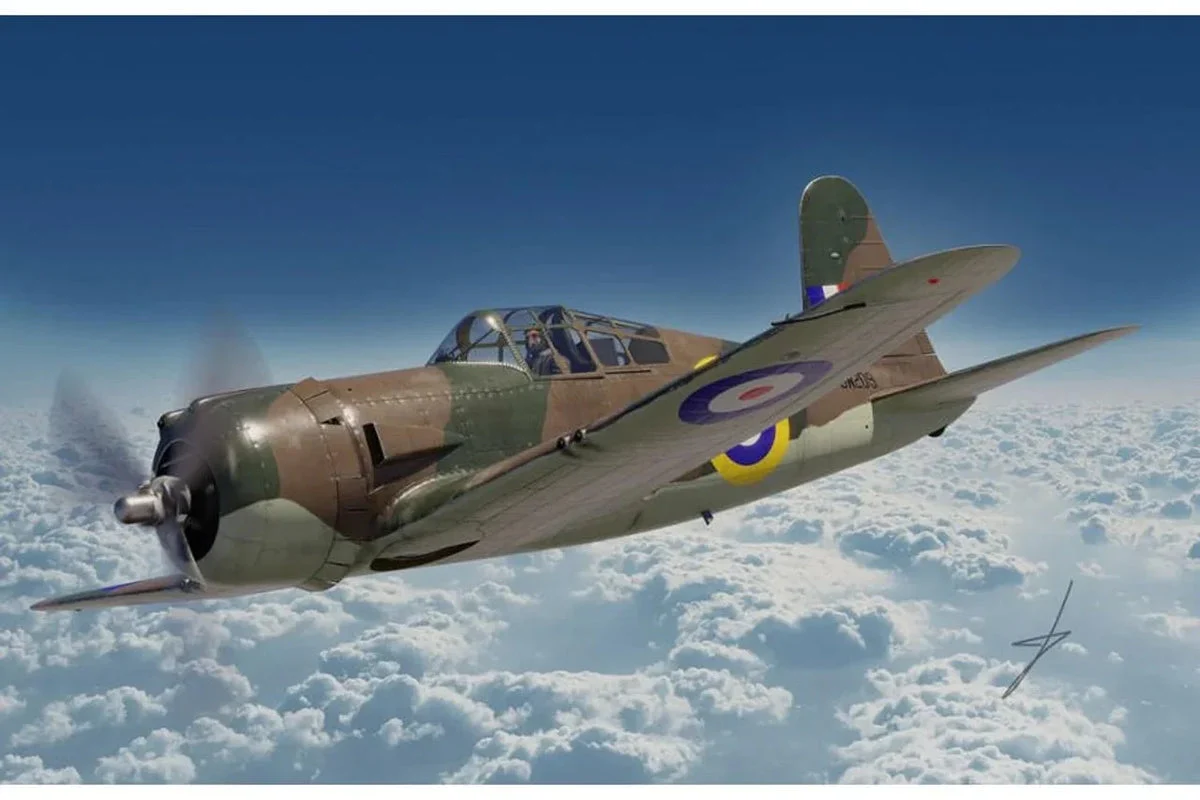 1/48 Dora Wings Vultee P66 Vanguard Fighter