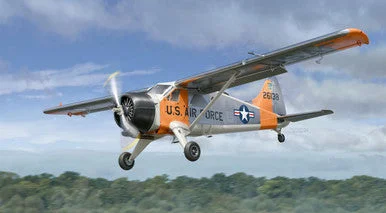 1/48 Dora Wings de Havilland Canada L-20A / U6A Beaver Plastic Model Kit