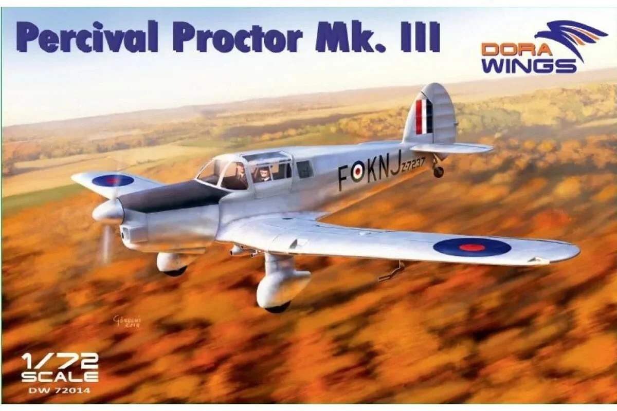 1/72 Dora Wings Percival Proctor Mk.III