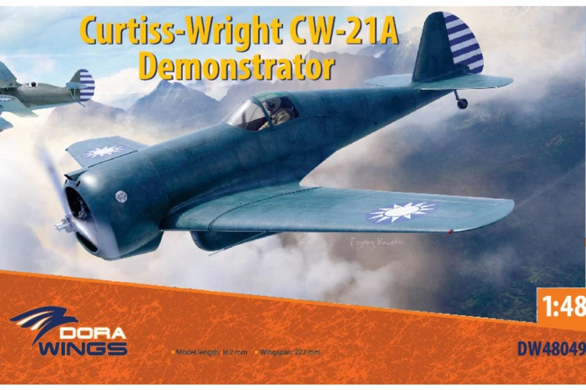 Dora Wings 1/48 Dora Wings Curtiss-Wright CW-21a