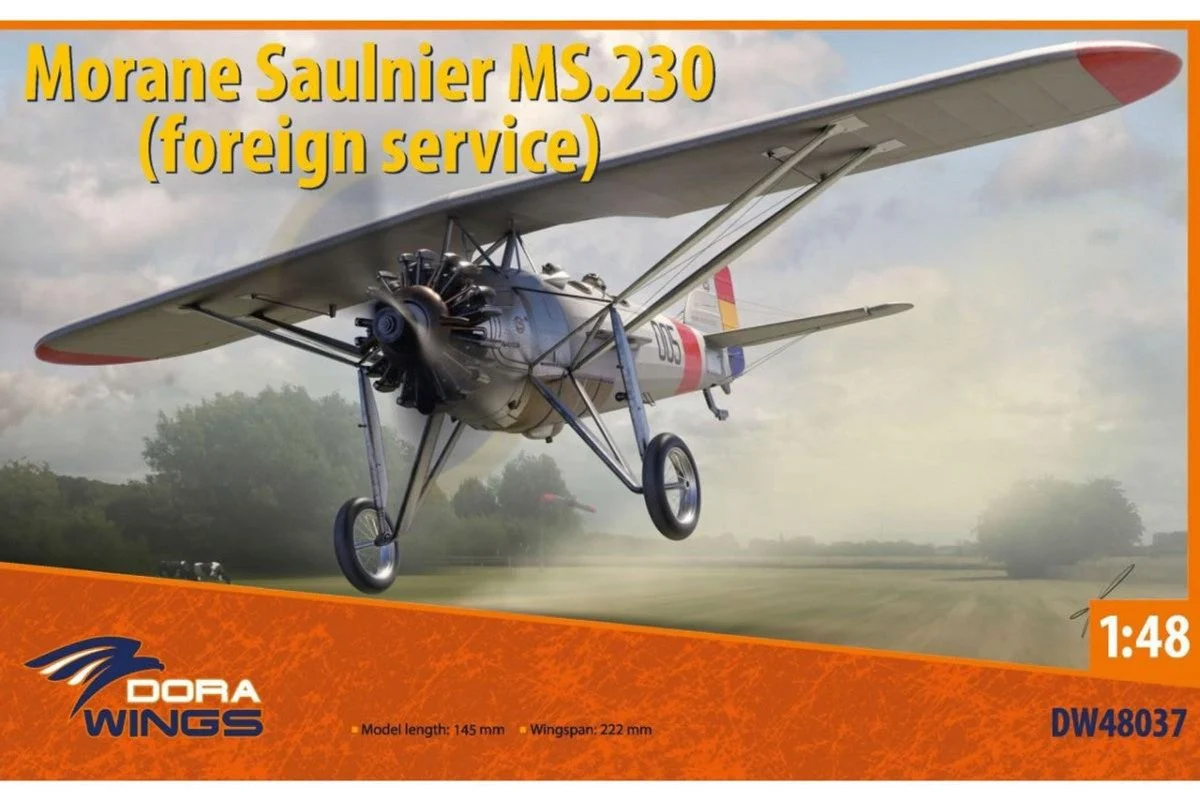 Dora Wings 1/48 Dora Wings Morane Saulnier MS.230 + Bonus - decal for Blue Max version