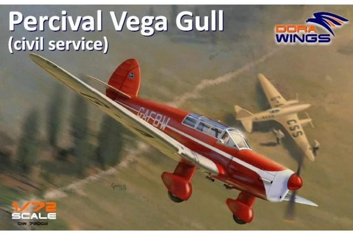 Dora Wings 1/72 Dora Wings Percival Vega Gull