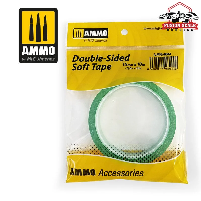 Ammo Mig Jimenez Double Sided Soft Tape 15mm x 10m AMIG8044