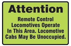 HO Scale - RCO Warning Signs