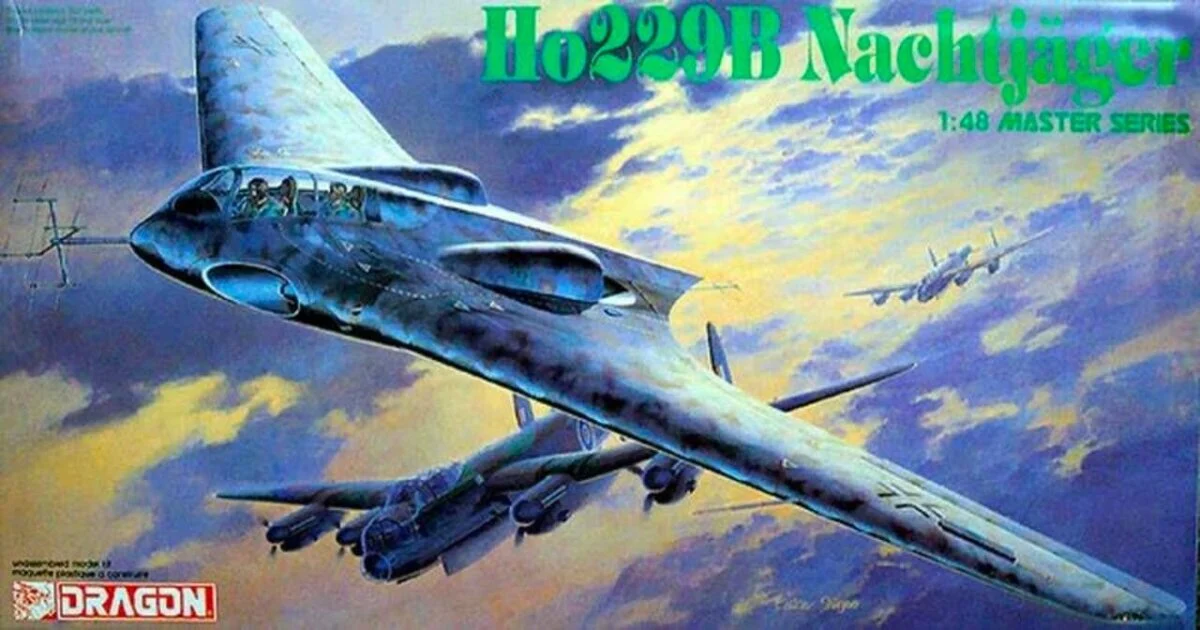Dragon 1/48 Dragon Ho229B NACHTJAGER German Flying Wing