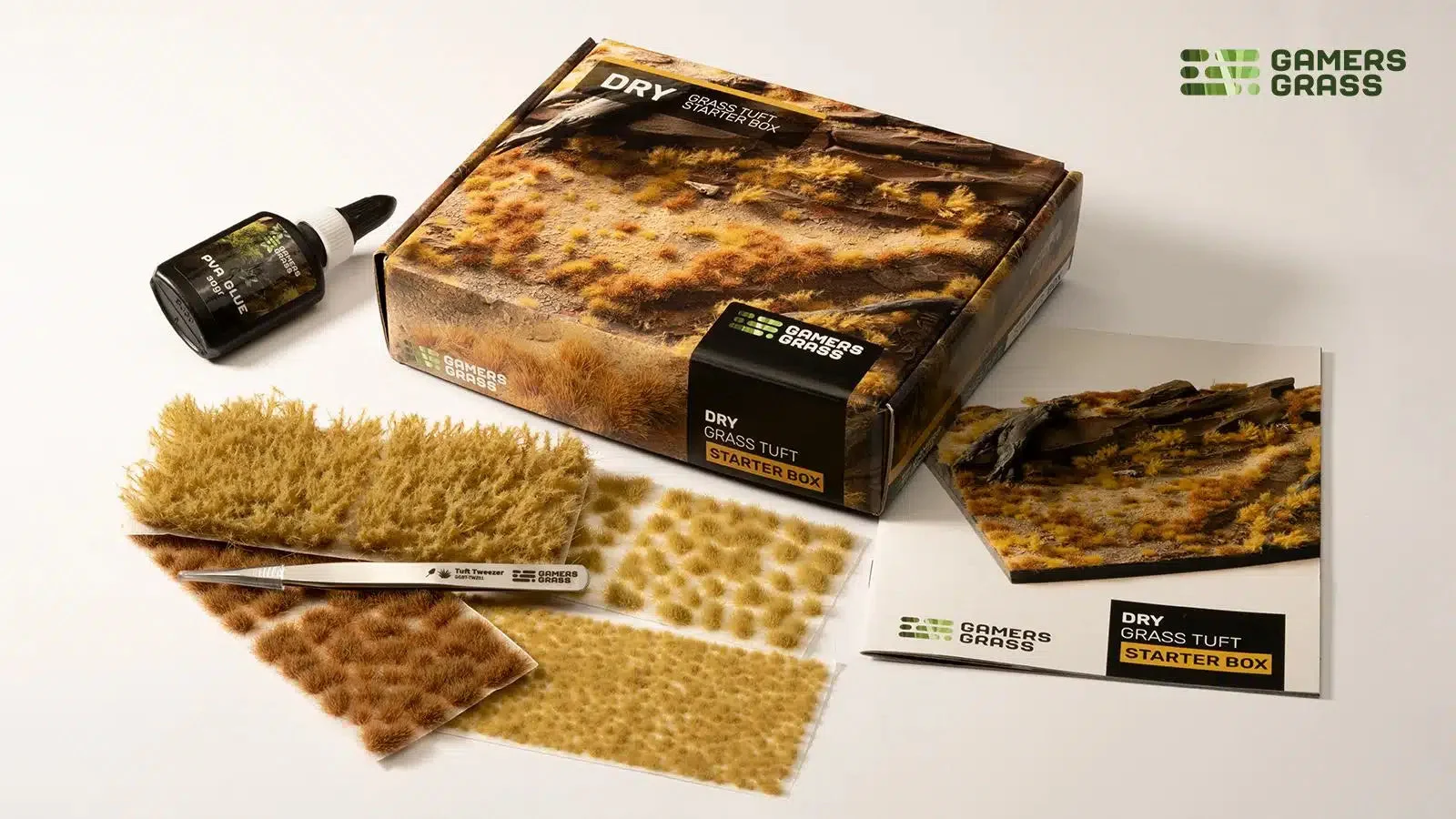 Gamers Grass Dry Grass Tuft Starter Box - GGSB-DRY