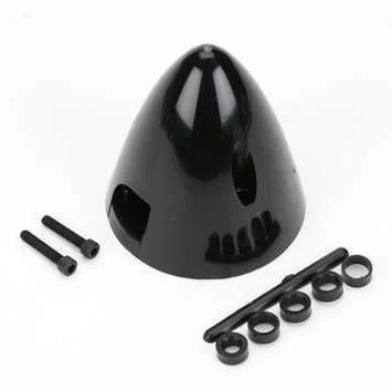 DU-BRO 2.25" Black Spinner (2-Blade) - 279