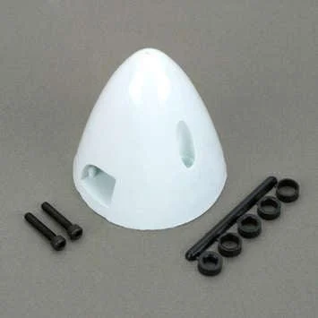 DU-BRO 3" White Spinner (2-Blade) - 292