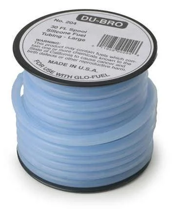 DU-BRO 3/32" ID Medium Super Blue Silicone Tubing (50 Spool) - 197