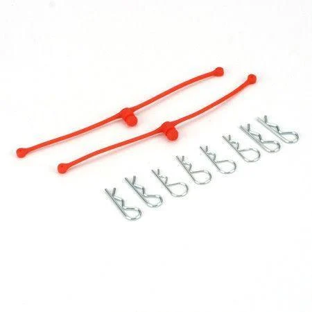 DU-BRO Orange Body Klip Retainers - 2252