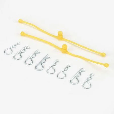 DU-BRO Yellow Body Klip Retainers - 2247